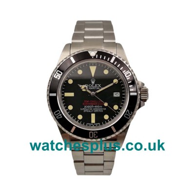 UK Perfect 1:1 Replica Rolex Sea-Dweller 1665 With Black Dials Steel Cases Online
