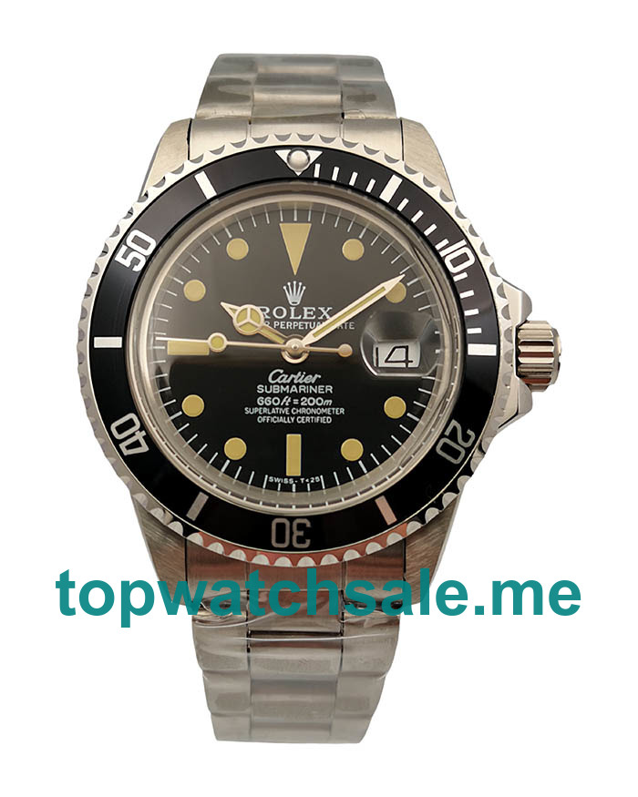 UK Top Quality Rolex Submariner 1680 Replica Watches With Black Dials Online
