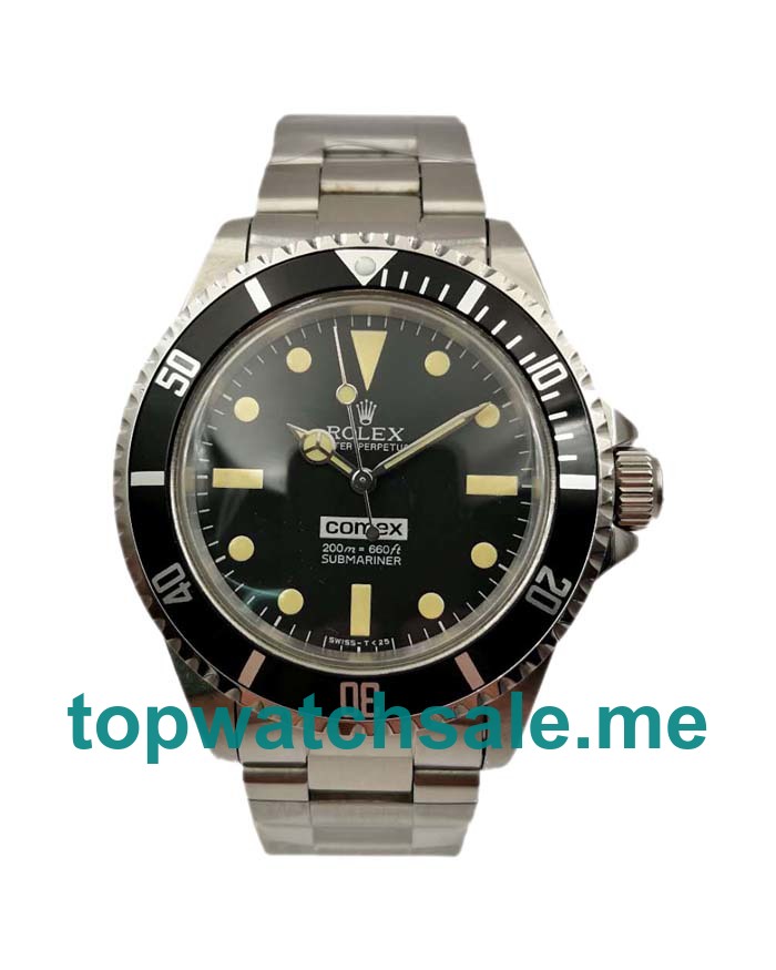 UK Perfect 1:1 Fake Rolex Submariner 5514 With Black Dials And Steel Cases For Sale