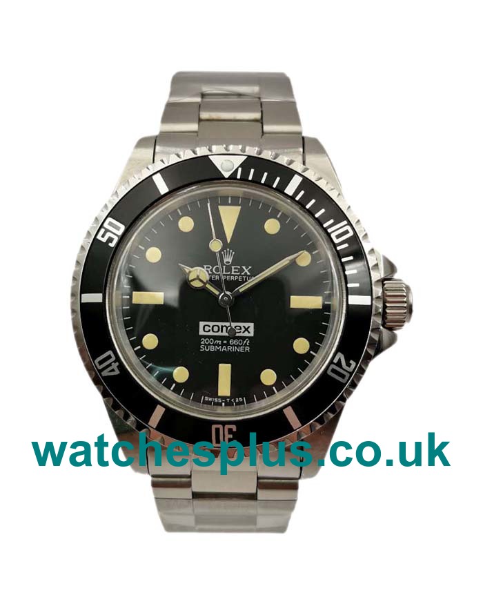 UK Perfect 1:1 Fake Rolex Submariner 5514 With Black Dials And Steel Cases For Sale