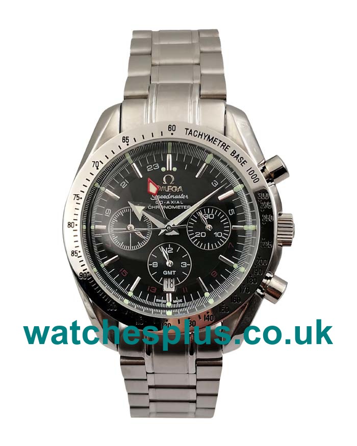 UK Luxury 40.5 MM Replica Omega Speedmaster 3581.50.00 With Black Dials For Men