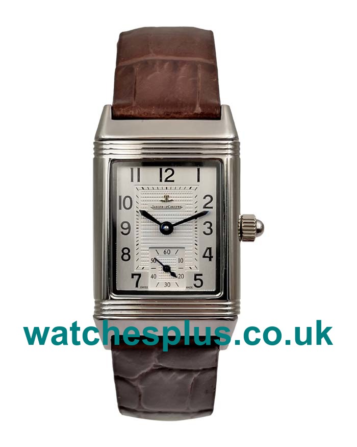 UK Best Quality Replica Jaeger-LeCoultre Reverso 2438522 With Silver Dials And Steel Cases For Sale