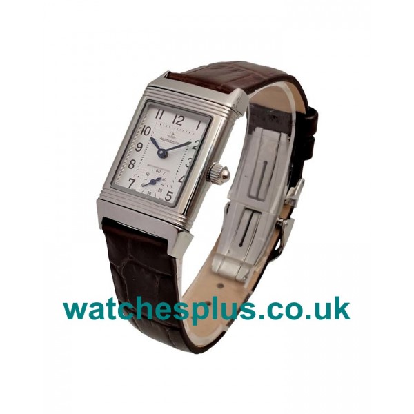 UK Best Quality Replica Jaeger-LeCoultre Reverso 2438522 With Silver Dials And Steel Cases For Sale
