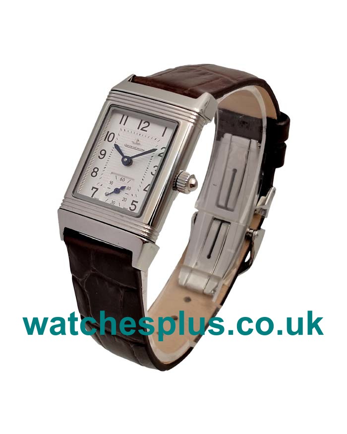UK Best Quality Replica Jaeger-LeCoultre Reverso 2438522 With Silver Dials And Steel Cases For Sale