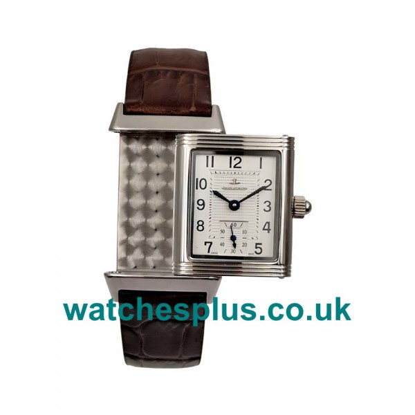 UK Best Quality Replica Jaeger-LeCoultre Reverso 2438522 With Silver Dials And Steel Cases For Sale