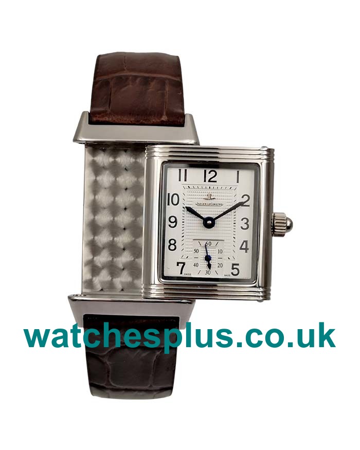 UK Best Quality Replica Jaeger-LeCoultre Reverso 2438522 With Silver Dials And Steel Cases For Sale