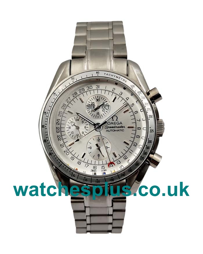 UK Swiss Replica Omega Speedmaster 3523.50 With Silver Dial Steel Case Online