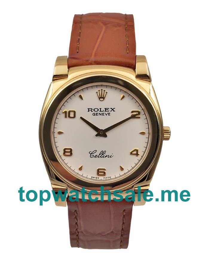 UK Swiss Made Replica Rolex Cellini 5330 With White Dials For Sale Online
