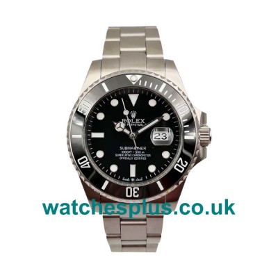 UK Swiss Luxury Rolex Submariner 116610 LN Replica Watches With Black Dials And Steel Cases For Sale