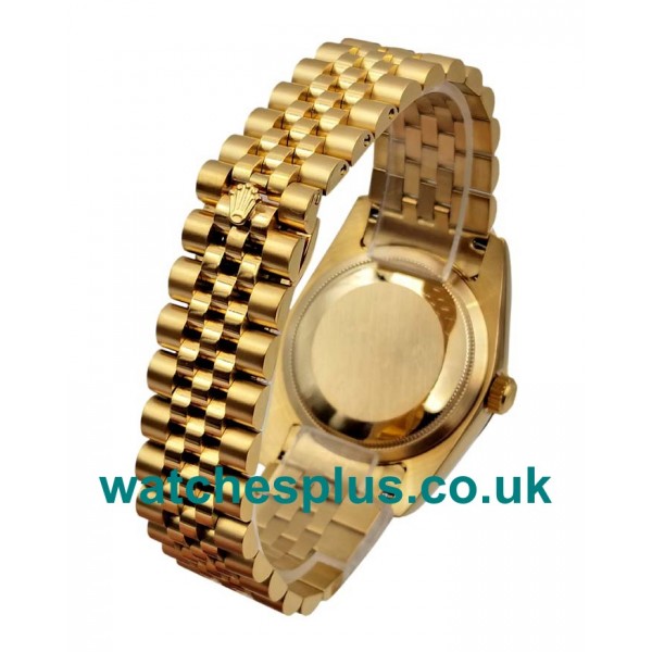 UK Perfect Replica Rolex Datejust 116238 Watches With Black Dials For Sale