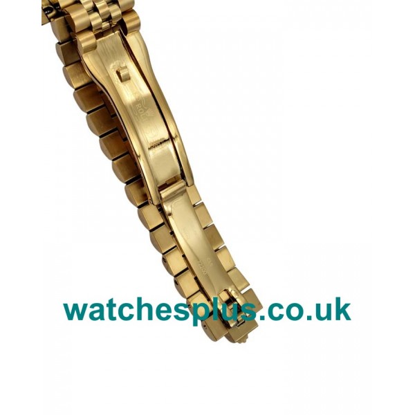 UK Perfect Replica Rolex Datejust 116238 Watches With Black Dials For Sale