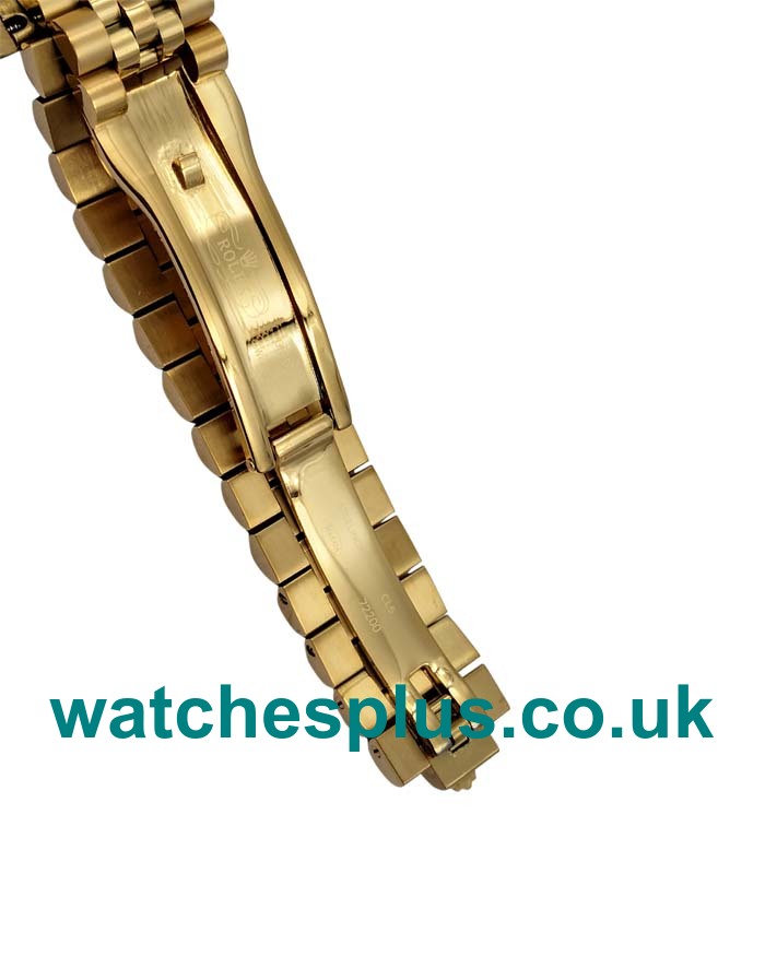 UK Perfect Replica Rolex Datejust 116238 Watches With Black Dials For Sale