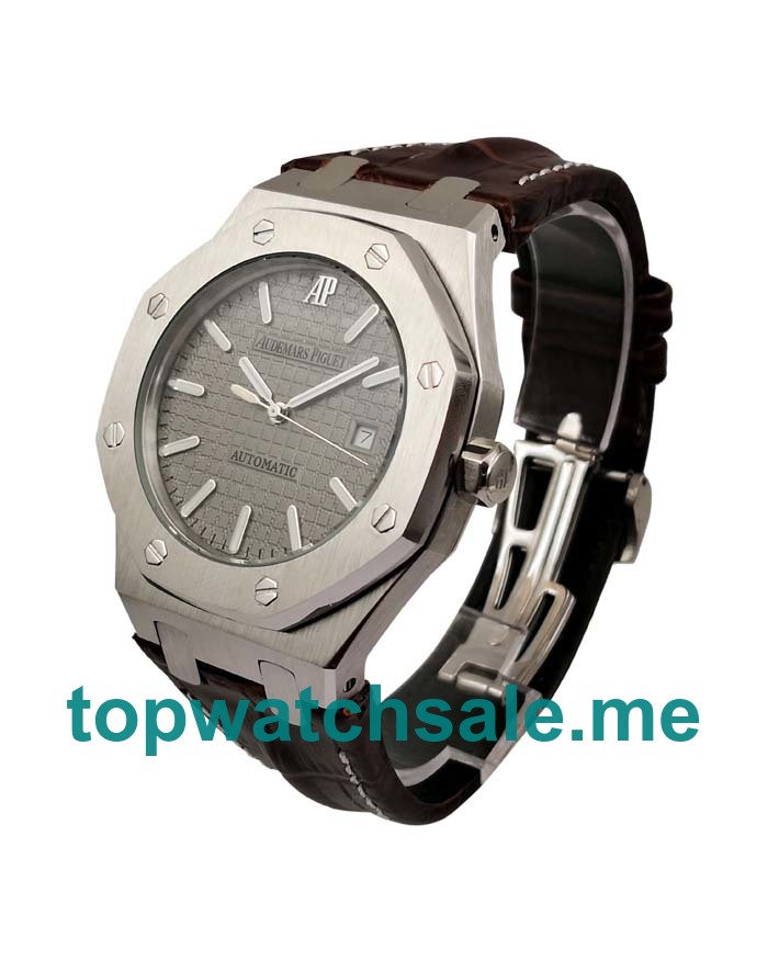 UK Perfect Replica Audemars Piguet Royal Oak 15300ST Watches With Gray Dials For Men