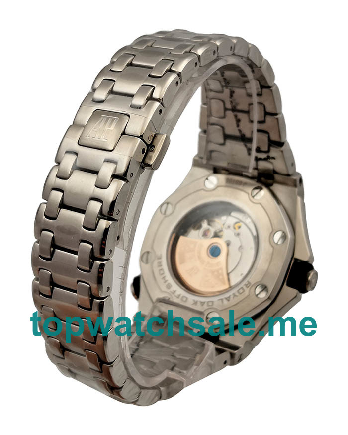 UK Swiss Replica Audemars Piguet Royal Oak Offshore 15710ST.OO.A002CA.02 Watches With White Dials For Men