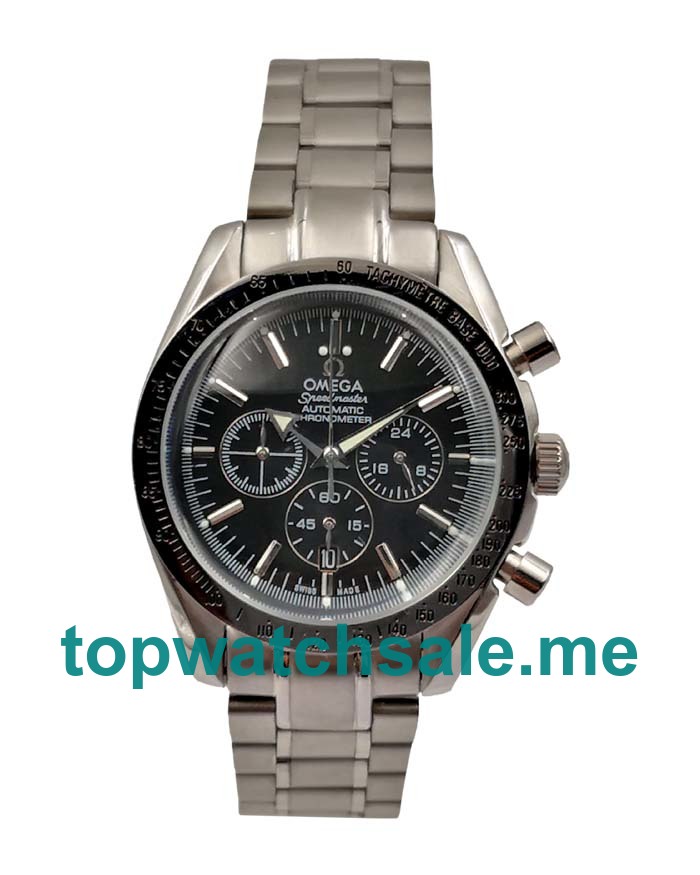 UK Best 1:1 Omega Speedmaster 3594.50.00 Replica Watches With Black Dials For Men