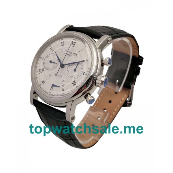 UK Swiss Made Replica Patek Philippe Watches With Steel Cases For Men