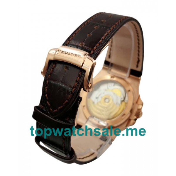 UK Perfect Replica Patek Philippe Nautilus 5711R Watches With Brown Dials For Men