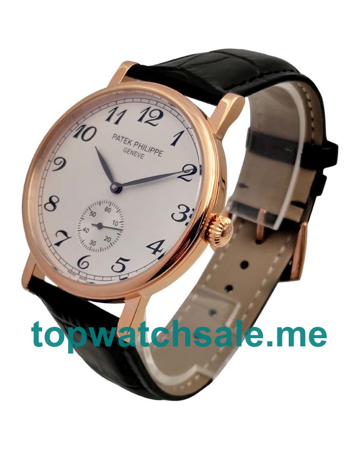 UK 1:1 Patek Philippe Calatrava 128408 42.5 MM Replica Watches
