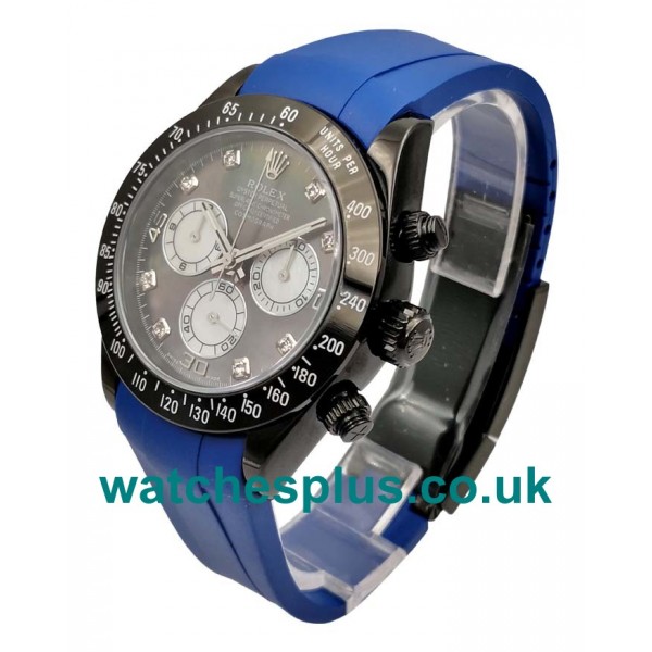 UK 40 MM Grey Dials Rolex Daytona 116519 Replica Watches With Grey Dials For Men