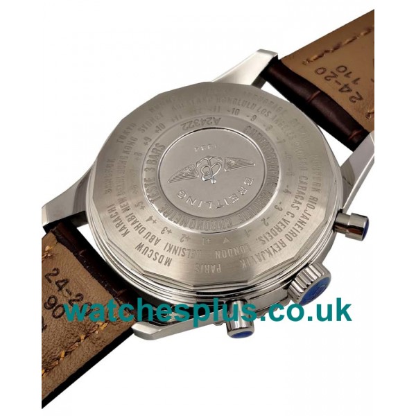 UK Best Quality Breitling Navitimer A24322 Replica Watches With Black Dials Online