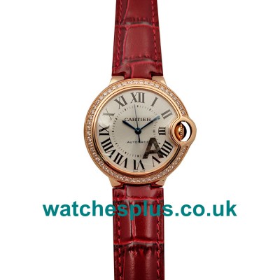 UK Swiss Cartier Ballon Bleu WJBB0033 Replica Watches With Silver Dials Online