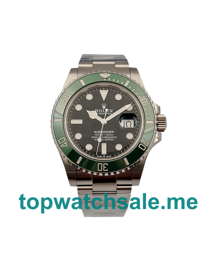 UK Perfect 1:1 Rolex Submariner 126610LV Replica Watches With Black Dials And Steel Cases For Men