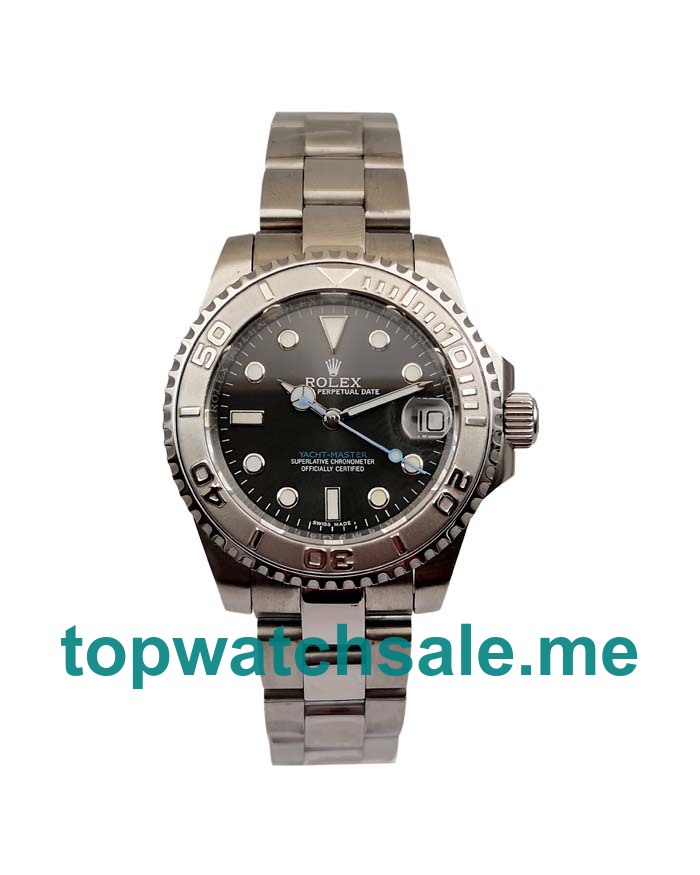 UK Swiss Made Rolex Yacht-Master 268622 35 MM Gray Dials Men Replica Watches