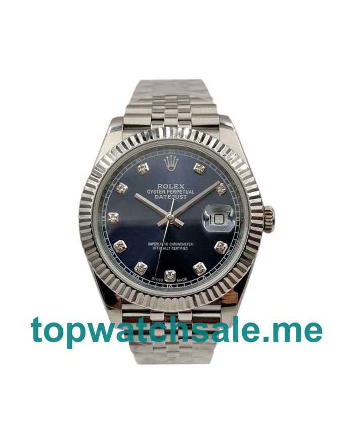 UK Swiss Made Replica Rolex Datejust 126334 41 MM Stainless Steel Cases For Men