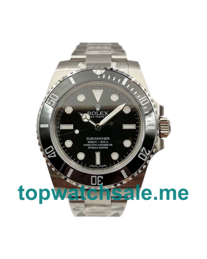 UK High Quality Fake Rolex Submariner 116610 LN With Black Dials Steel Cases For Men