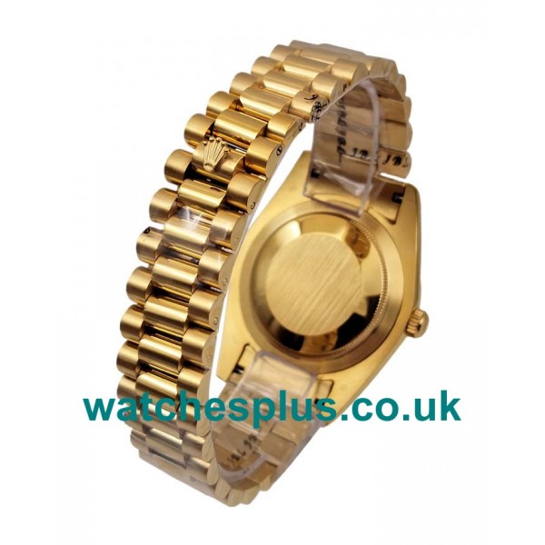 UK Cheap Rolex Day-Date 118348 Replica Watches With Champagne Dials For Sale