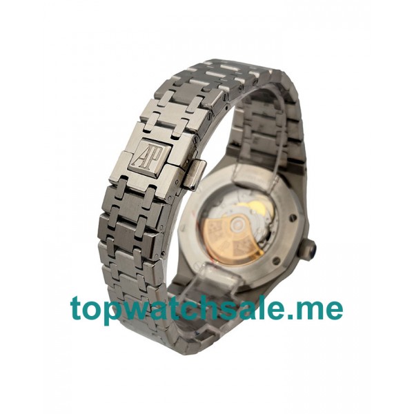 UK Perfect Replica Audemars Piguet Royal Oak 15400ST.OO.1220ST.01 Watches With Black Dials For Men