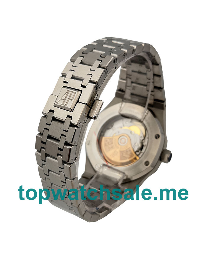 UK Perfect Replica Audemars Piguet Royal Oak 15400ST.OO.1220ST.01 Watches With Black Dials For Men