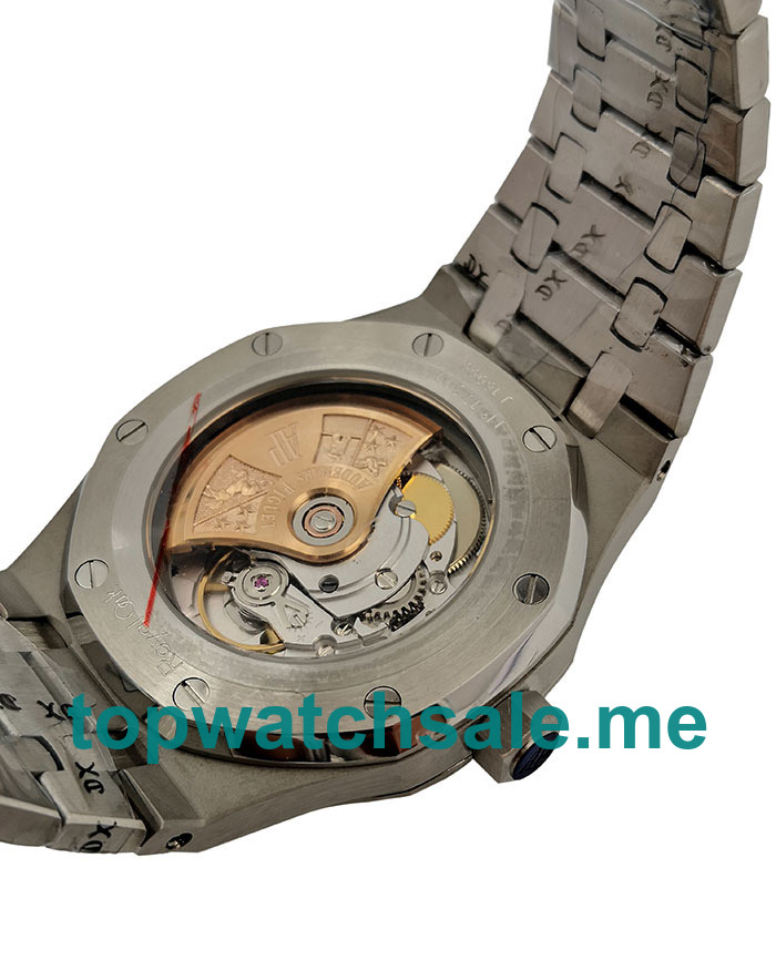 UK Perfect Replica Audemars Piguet Royal Oak 15400ST.OO.1220ST.01 Watches With Black Dials For Men