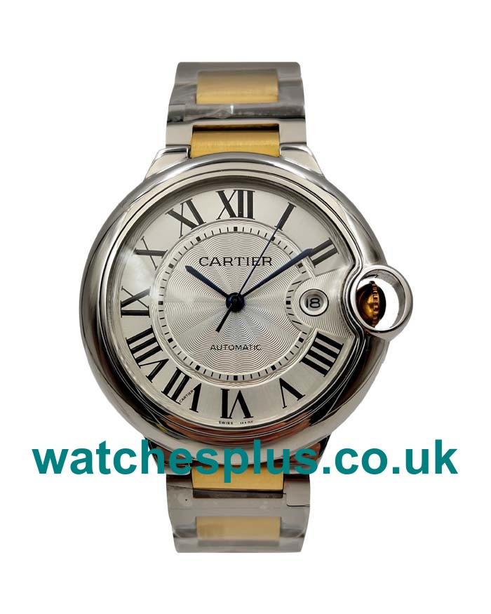 UK Swiss Made Replica Cartier Ballon Bleu W69009Z3 With Silver Dials For Sale