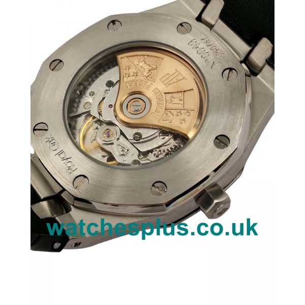 UK Luxury Audemars Piguet Royal Oak 15300ST.OO.1220ST.01 Replica Watches With Black Dials For Sale	