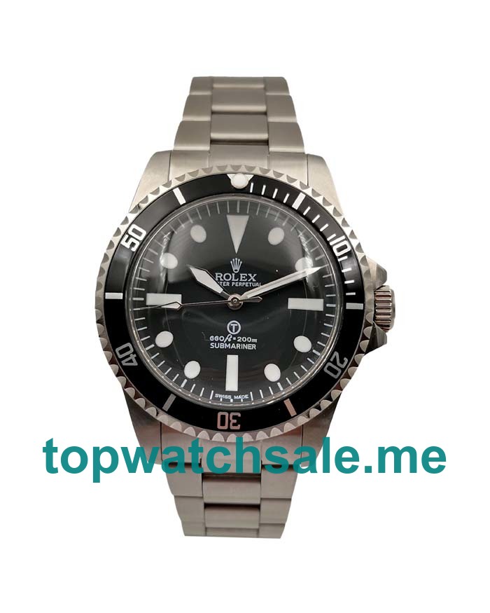 UK Best Quality Replica Rolex Submariner 5517 With Black Dials And Steel Cases Online
