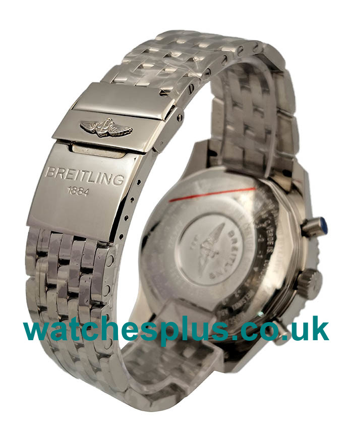 UK Best 1:1 Breitling Navitimer World A24322 Replica Watches With White Dials For Sale