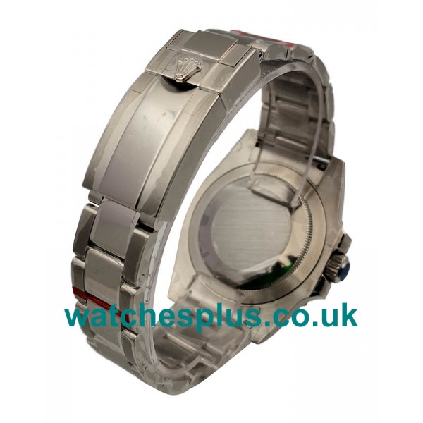 UK Swiss Made Replica Rolex GMT-Master II 116710BLNR UR Stainless Steel Black Dial Swiss 2836-2