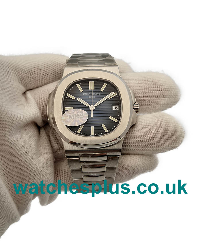 UK Swiss Made Replica Patek Philippe Nautilus 5711/1A Blue Dial Steel Case