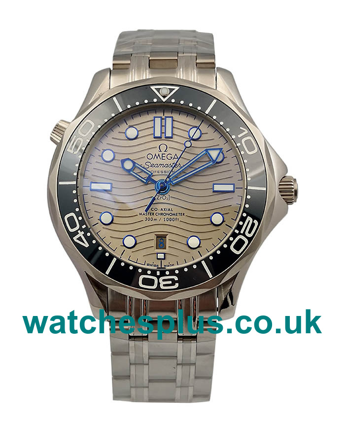 UK High Quality Omega Seamaster 300 M 210.30.42.20.06.001 Replica With Gray Dials For Sale