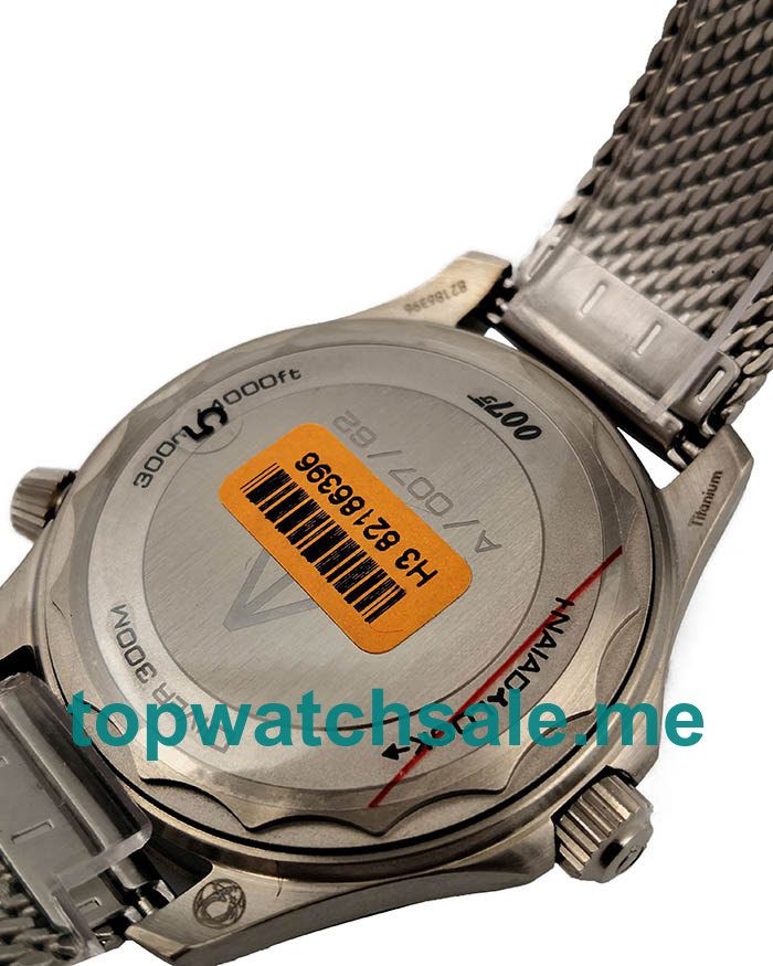 UK AAA Quality Fake Omega Seamaster 300 M 210.92.42.20.01.001 With Black Dials And Titanium Cases