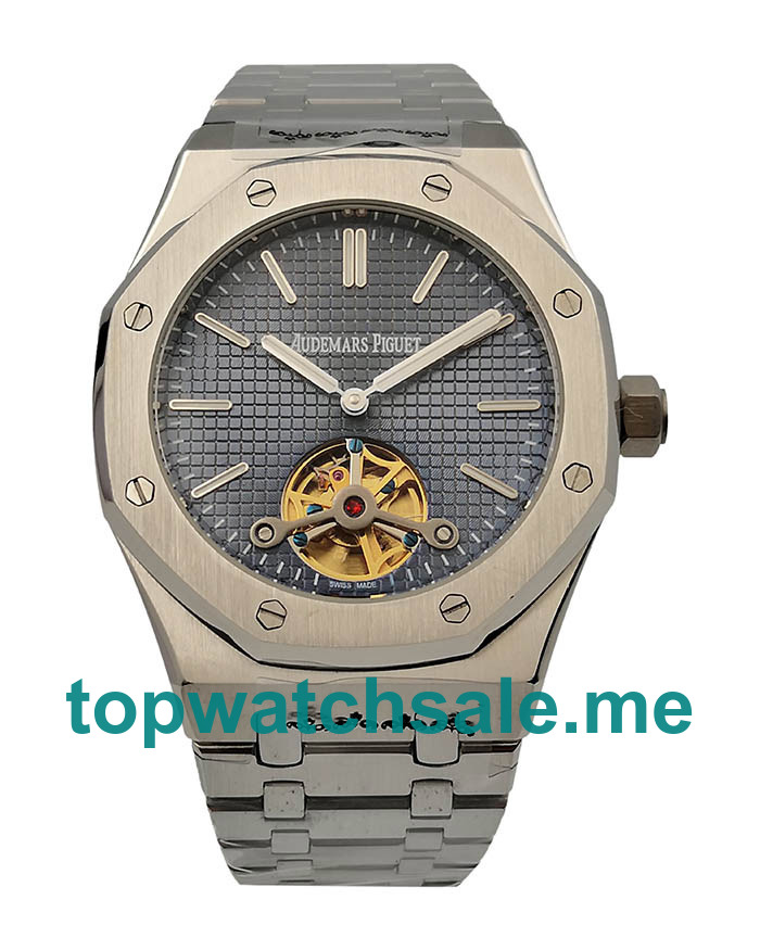 UK Best Quality Fake Audemars Piguet Royal Oak Watches With Blue Dials Steel Cases For Sale