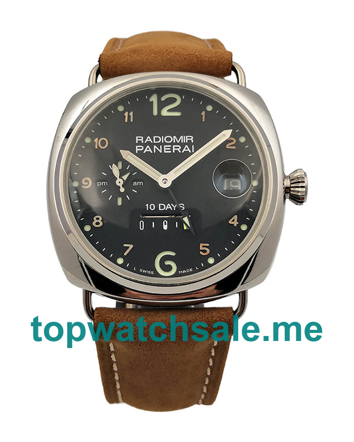 UK Best Quality Replica Panerai Radiomir PAM00497 With Black Dials And Steel Cases For Men