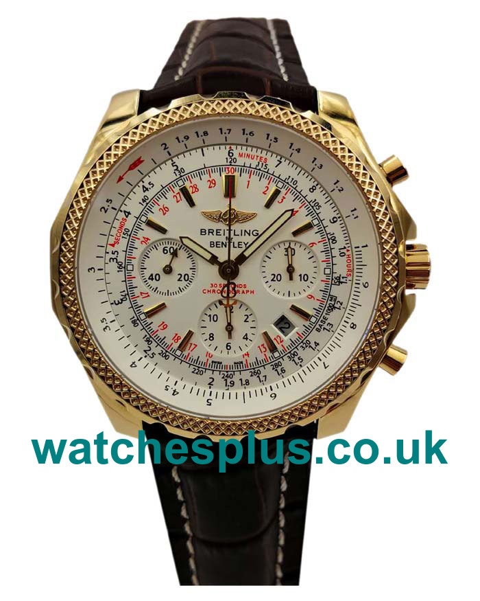 UK Perfect Breitling Bentley Motors A25362 Replica Watches With White Dials For Sale