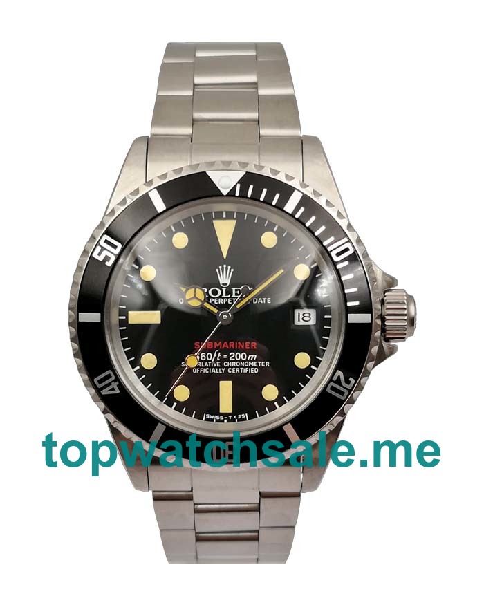 UK Cheap Rolex Submariner 1680 40 MM Replica Watches With Black Dials For Sale