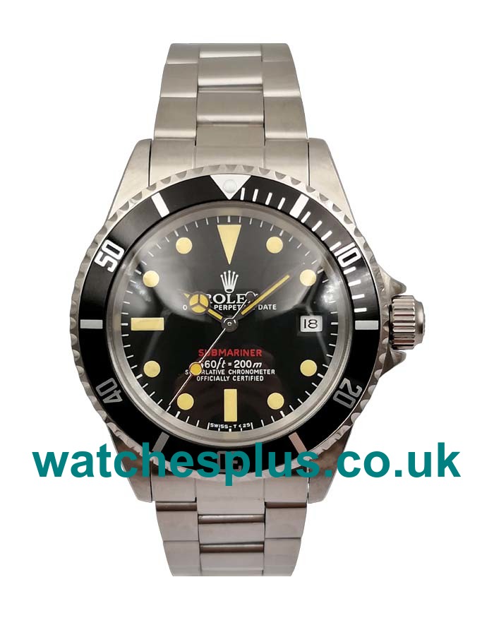 UK Cheap Rolex Submariner 1680 40 MM Replica Watches With Black Dials For Sale