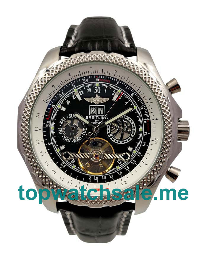 UK Best Quality Breitling Bentley Mulliner Tourbillon Replica Watches With Black Dials Online