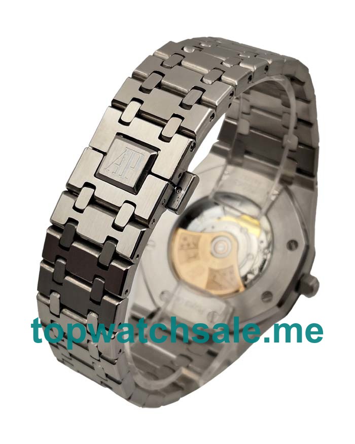 UK Best Quality Replica Audemars Piguet Royal Oak 15400ST.OO.1220ST.01 With Black Dials And Steel Cases For Sale