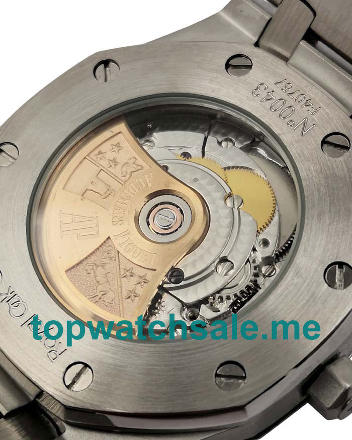 UK Best Quality Replica Audemars Piguet Royal Oak 15400ST.OO.1220ST.01 With Black Dials And Steel Cases For Sale