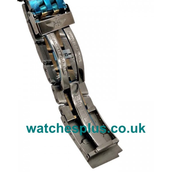 UK Swiss Made Breitling Chronomat Evolution B13356 Replica Watches With Blue Dials For Men